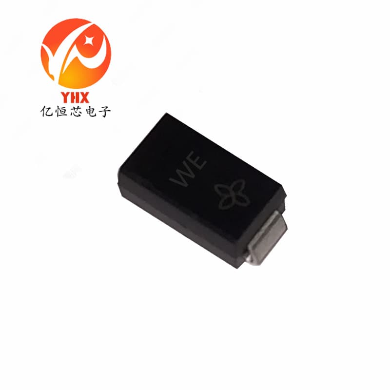 SMAJ5.0CA Silkscreened WE DO-214AC 5V 400W Bidirectional SMD TVS Transient Voltage Suppressor Diode