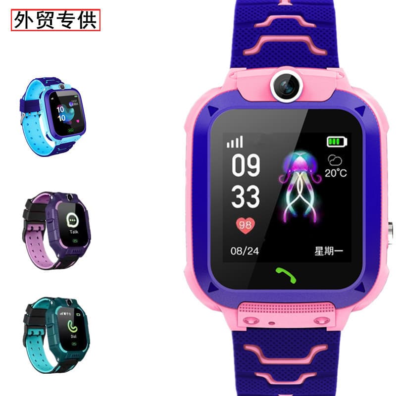 Q12 Q19 Cross-Border Kids Smart Watch for Primary School Students, Waterproof, Camera, Smart Watch