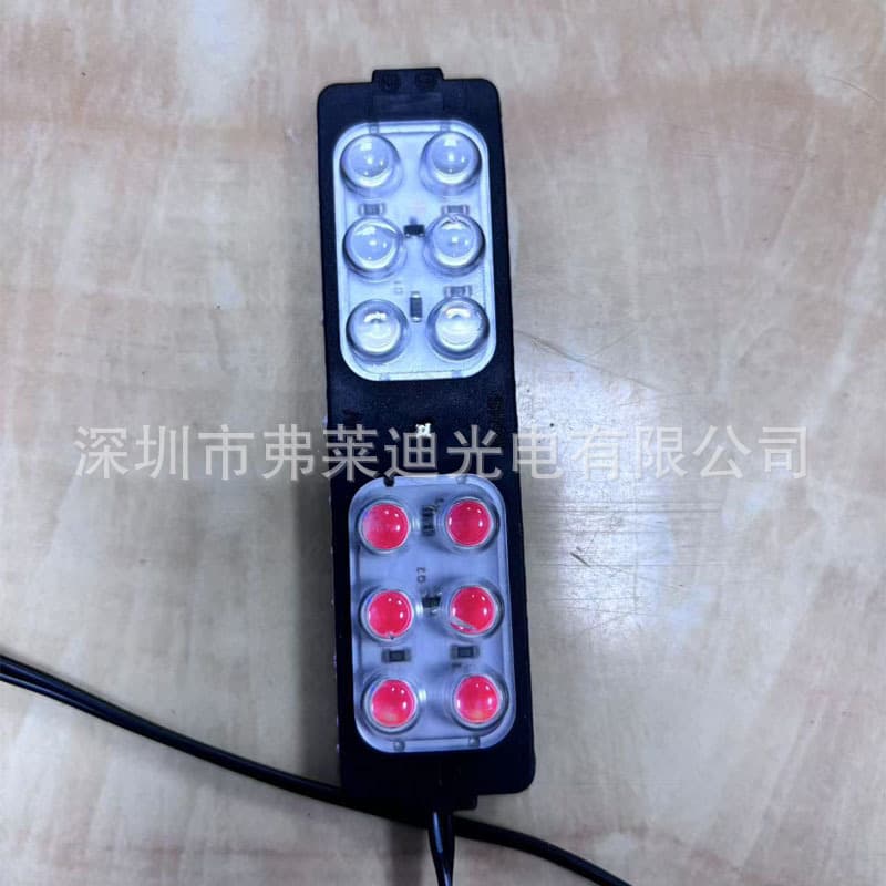 Manufacturer LED Module Light Motorcycle Red Blue Flashing Signal Indicator LED Module MOTO LGITH