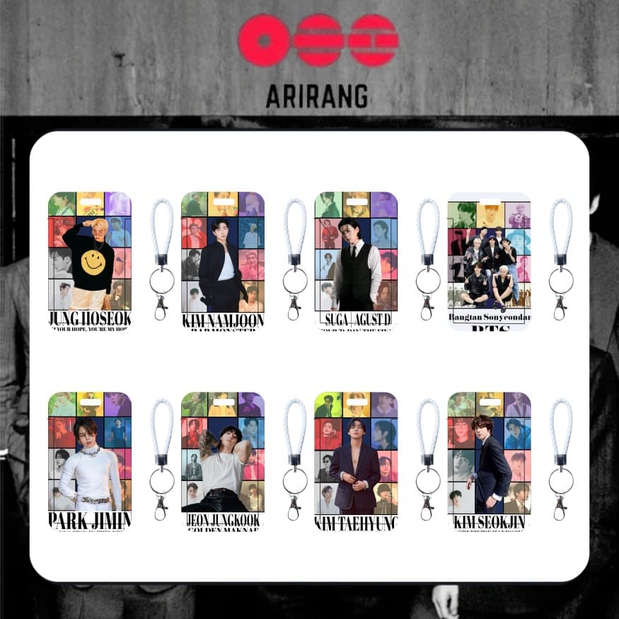 BTS 2026 Campus Card Holder Student ID Card Badge Bus Card Work ID Card Meal Card Protective Case