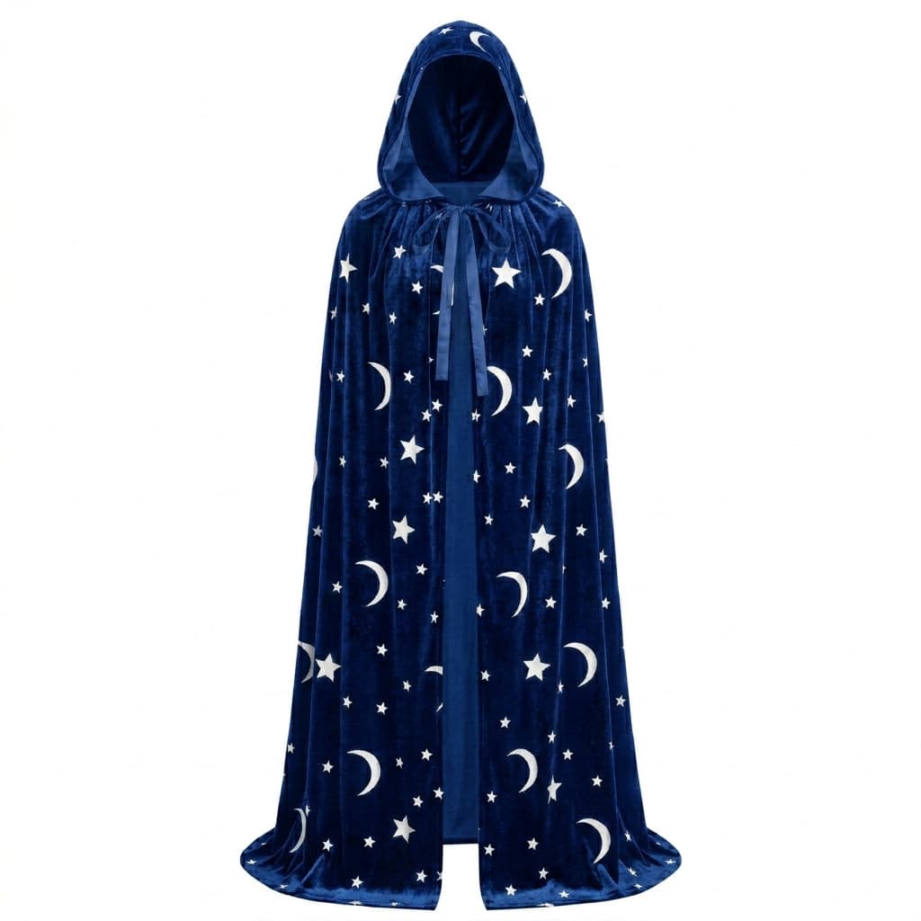 Halloween Death Hooded Cloak Cos Costume Adult Cloak Demon Cloak Vampire Cloak Wizard Robe