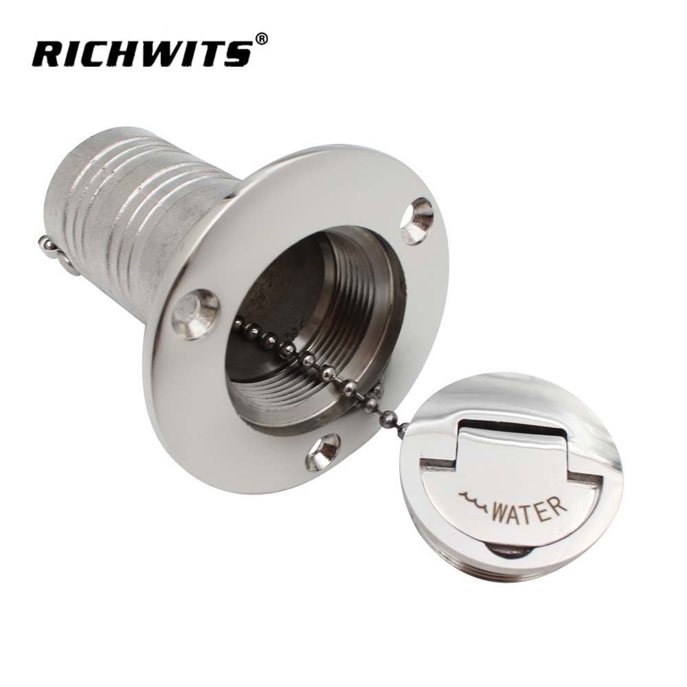 Stainless Steel 316 Small Flip Fuel Filler Cap, Yacht Fuel Tank Cap, Marine Water Fill, Water Tank Cover, Oil Tank Cover