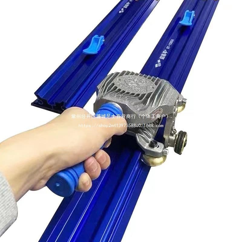 Super Easy Flat Track Tile Cutter High Precision Ceramic Tile Cutting Tool Portable New Slab Push Knife Upgraded Version