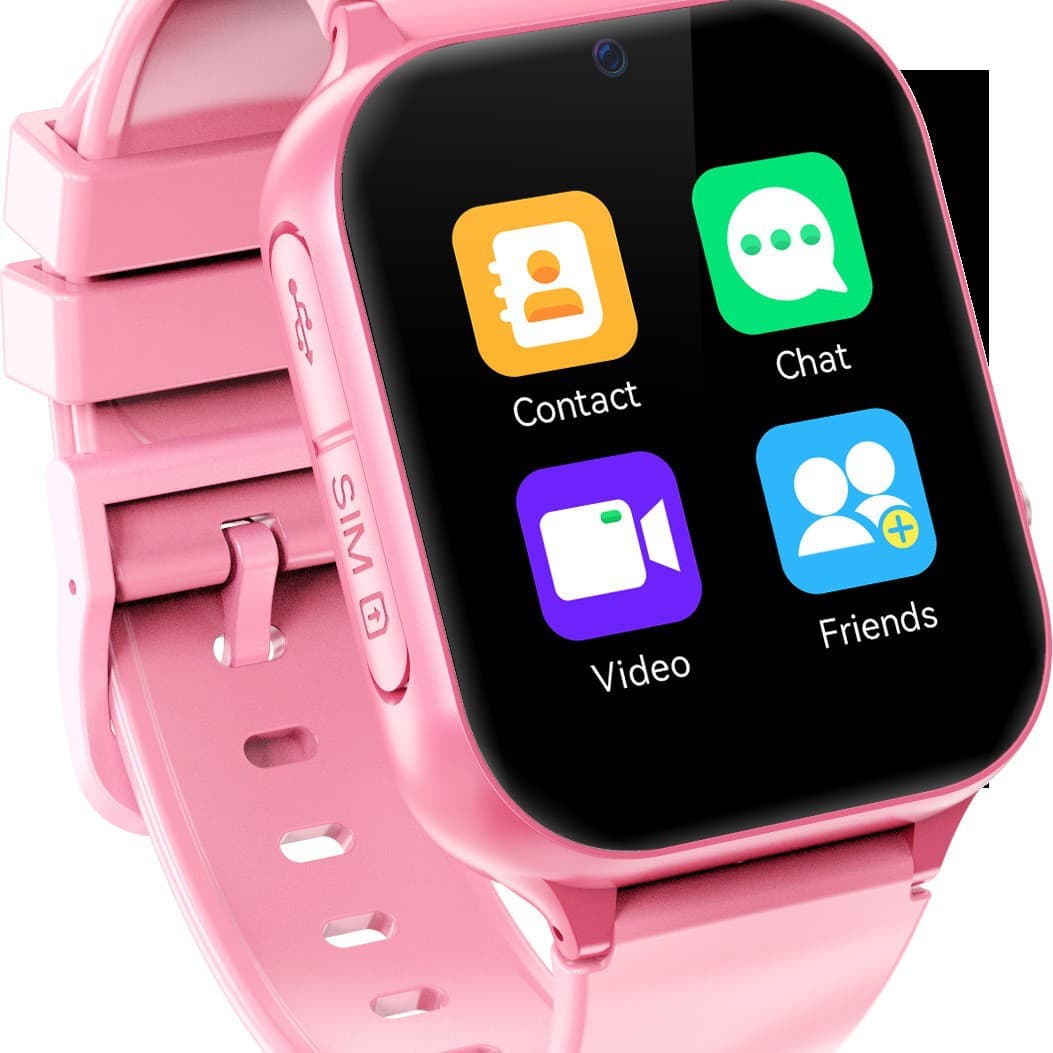 2026 New Cross-Border A99 Kids Smartwatch Game 4G Full Netcom Video Call GPS Positioning Camera Multi-Language