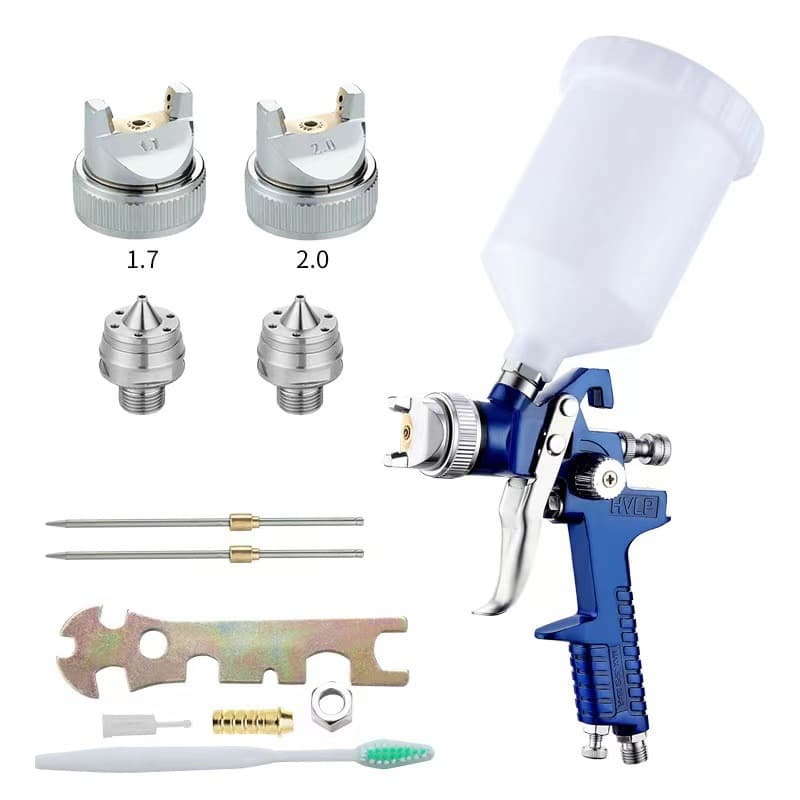 Factory Hot Sale Car Spray Gun, Top Gravity Feed High Atomization Paint Spray Gun, Pneumatic Furniture Sheet Metal Spray Gun H827