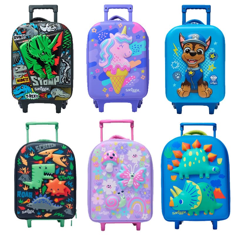 Australia Smiggle Super Cute Children's Luggage Primary School Students Trolley Suitcase Baby Storage Box New Style