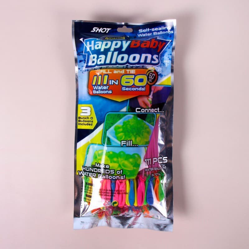 Water Balloons for Kids, Fillable Balloons with Quick-Fill Nozzle, Individually Packed, Toy Balloon Factory Wholesale