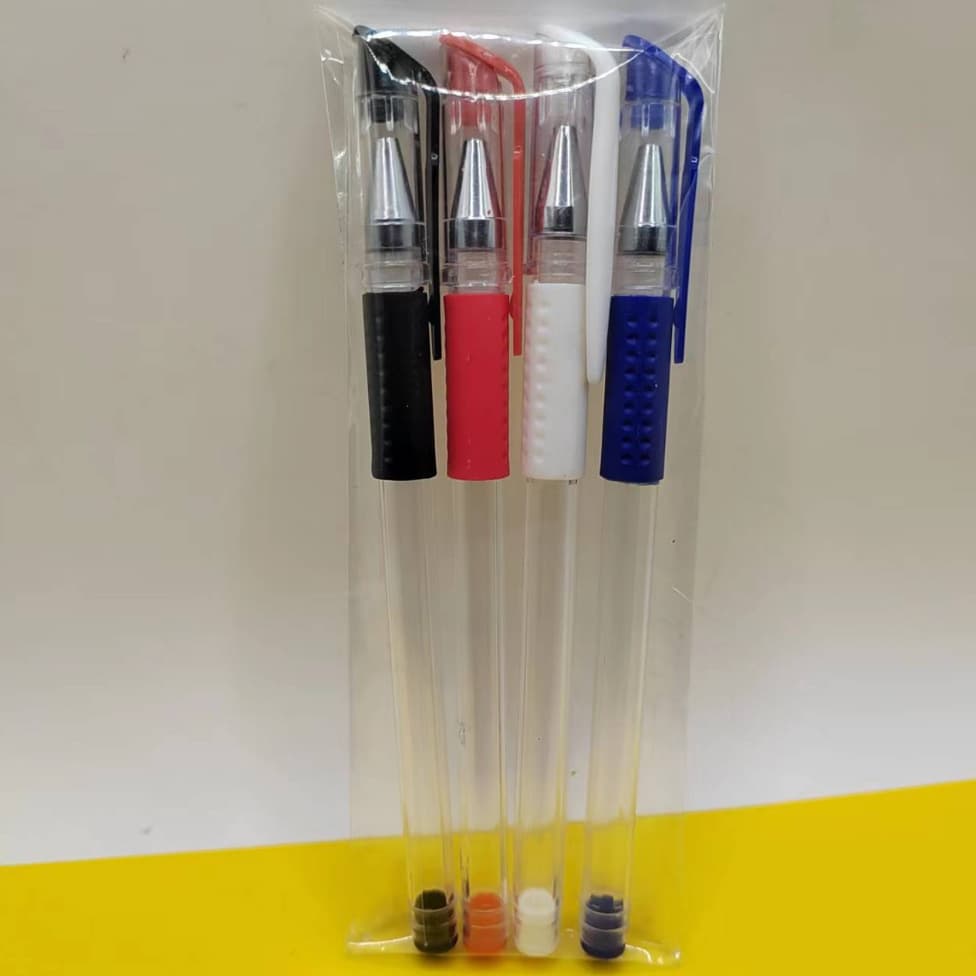 Factory Supply High-Temperature Erasable Fine-Tip Pen Plastic Refill for Clothing and Leather Marking High-Temperature Disappearing Pen
