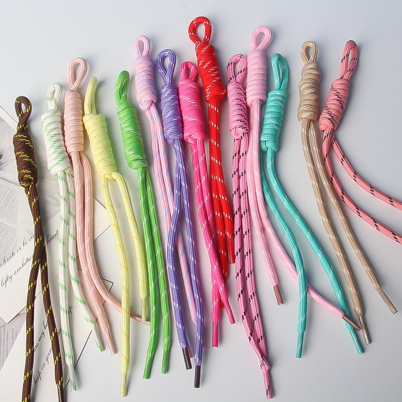 Dongdaemun TikTok Trending Personalized Ins Style Rope Pendant Colorful Knotted Thin Rope Woven Trendy Bag Charm Strap