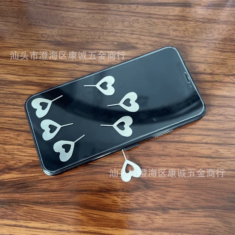Stainless steel SIM card ejector for Huawei phones - Supplier available.
