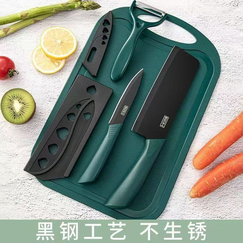 Kitchen knife set, household stainless steel fruit knife, cutting board knife, and baby food knife set.