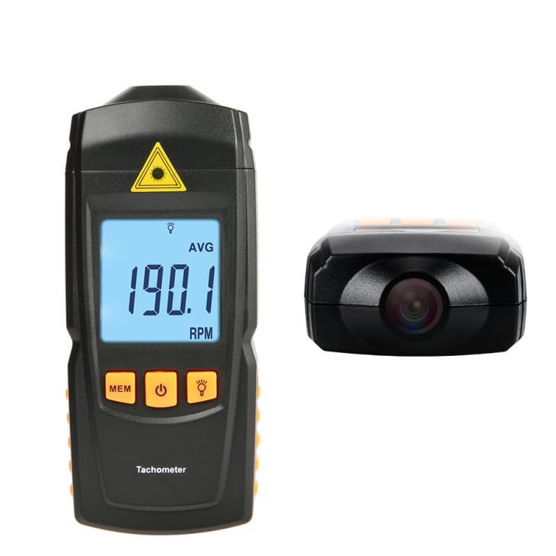 Biaozhi GM8905 Laser Tachometer Non-contact Photoelectric Tachometer Engine Speed Meter Tachometer