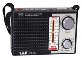 Old-fashioned radio loudspeaker Bluetooth speaker semiconductor radio rechargeable and pluggable USB/SD card VX-10U