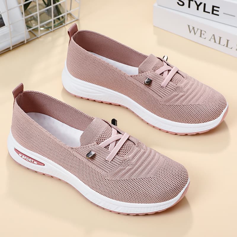 Women's Shoes 2026 Summer Cross-Border Drop Shipping Casual Ladies Loafers Breathable Comfortable Middle-Aged and Mother Shoes