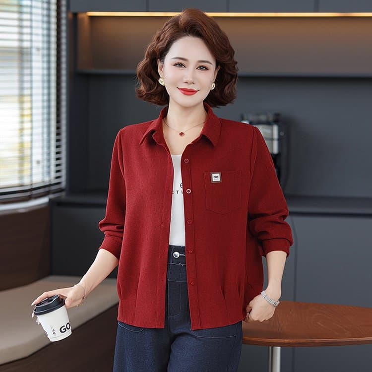 Drop shipping easy matching, short jacket makes your outfit simpler and more beautiful. Mother's wear