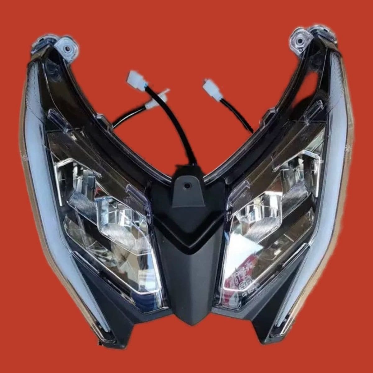 Tianxing Wolf III Electric Motorcycle Plastic Shell Accessories Front Surround Headlight Fender Painted Parts