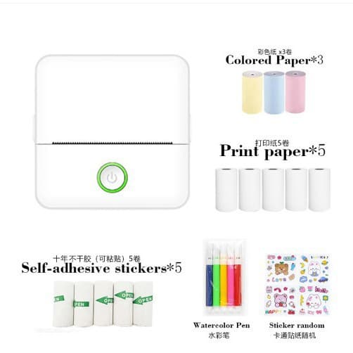 Cross-border Mini C9 Portable Photo Printer for Homework Search and Photo Printing, Thermal Printer for Students' Mistake Collection