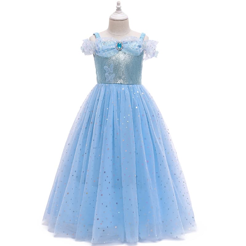 European and American Foreign Trade eBay Children's Clothing, Embroidered Dress, Tutu, Girl Dress Factory Supply
