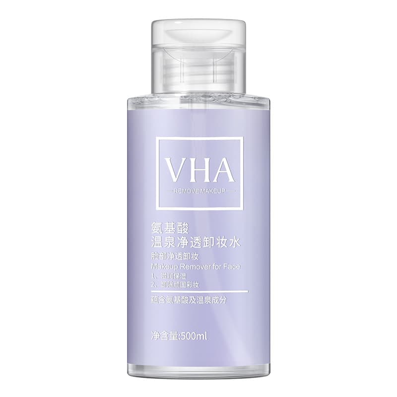 VHA Amino Acid Hot Spring Makeup Remover Water Series Refreshing Non-Irritating Moisturizing Cleansing Liquid Deep Cleansing Pores Makeup Oil