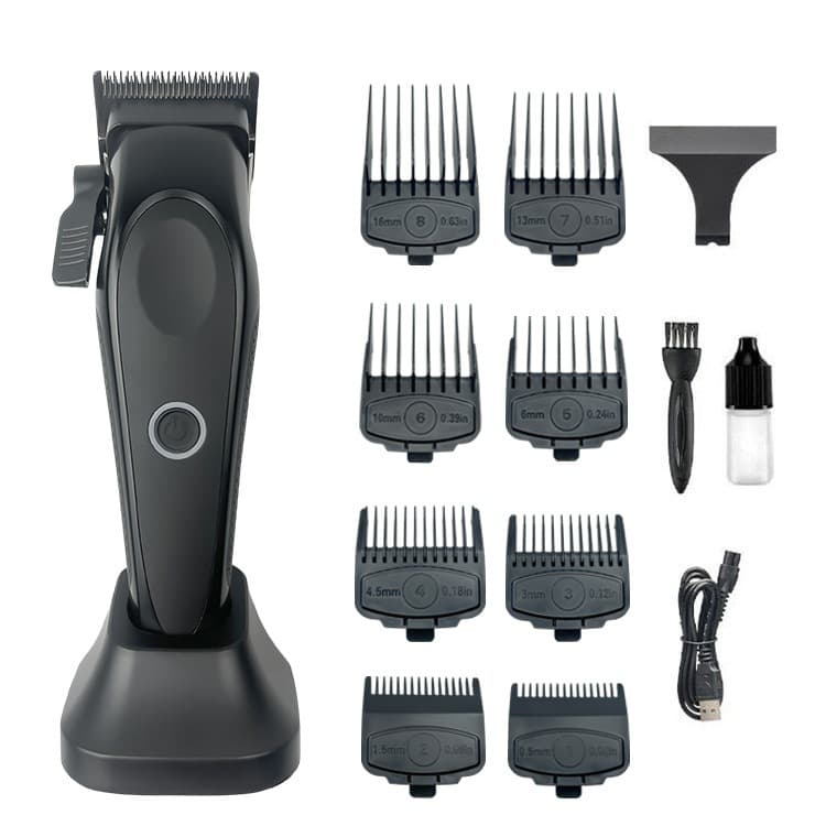 OEM Custom Electric Hair Clipper for Cross-Border, Barber Men's Hair Trimmer, USB Charging, Promoted for Bald Head Shaving