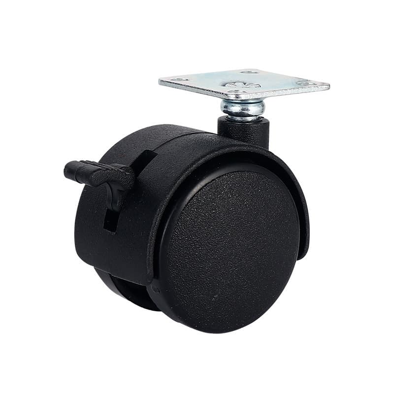 Caster Wheels Universal Wheels Nylon Roller Wheels with Brake Swivel Wheel Casters Wholesale Wheels Corner Casters