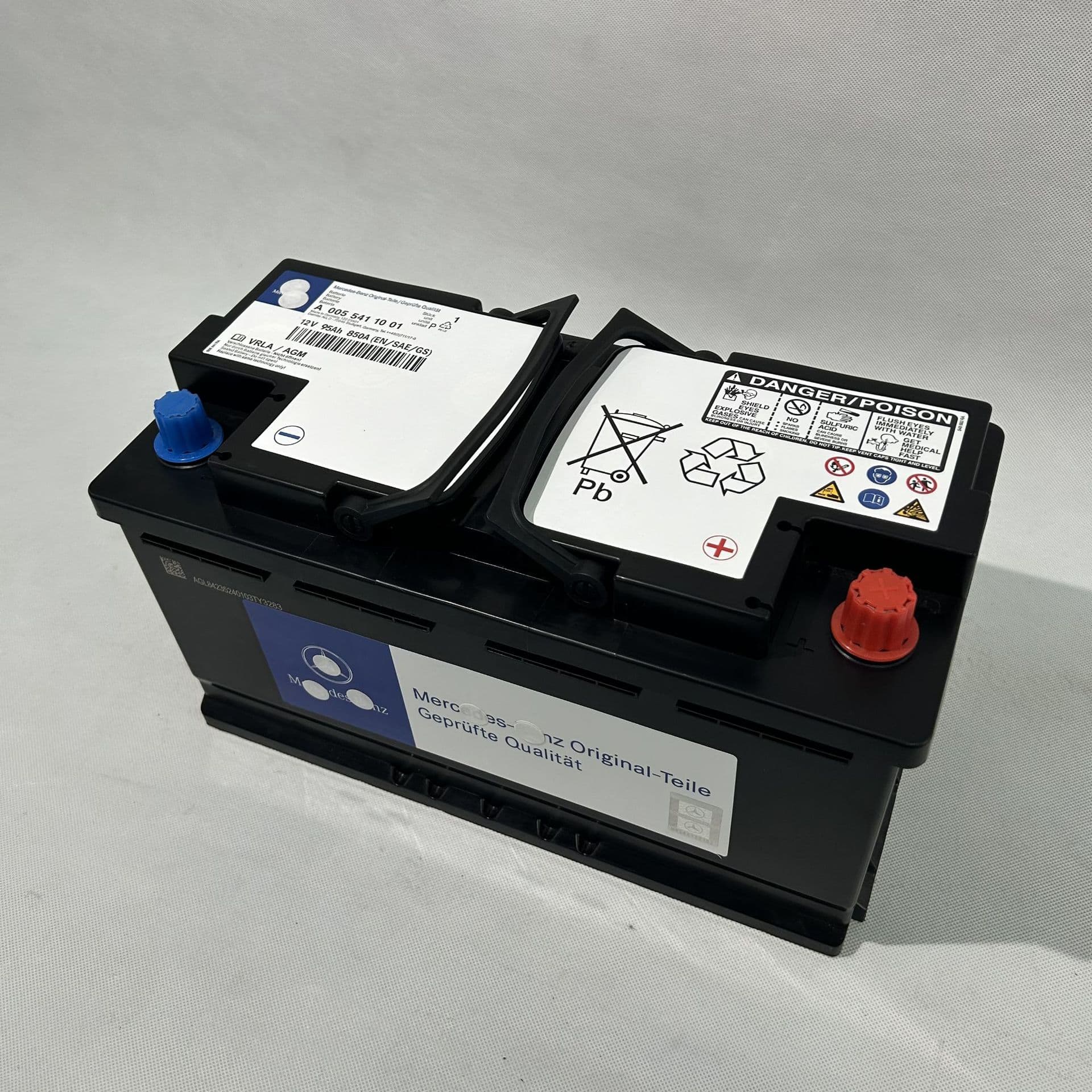 Mercedes AGM 95AH Start-Stop Battery Compatible with Mercedes R300 R350 GLE S450 Car Battery