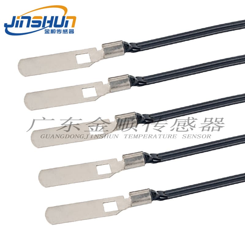 Energy Storage Battery BMS Temperature Measurement Cable 10K3950 NTC Temperature Sensor with Square Buckle Pure Nickel Temperature Sensor