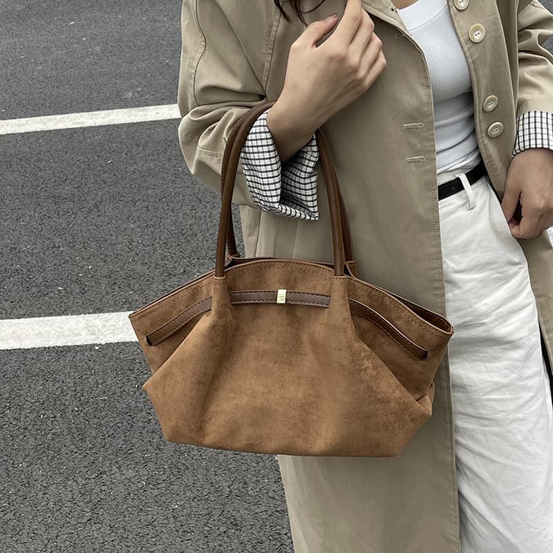 Dumpling Bag Women's 2025 Autumn/Winter New High-Quality Single-Shoulder Handbag Large Capacity Commuter Versatile Tote Bag