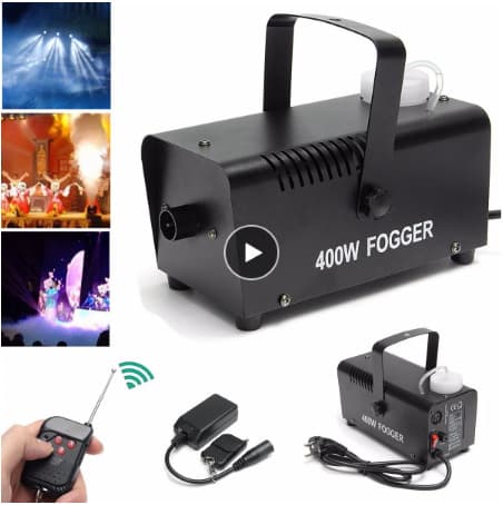 400W Remote Wired Smoke Machine / Small Smoke Machine / Fog Machine / Smoke Sprayer / Mini Smoke Machine