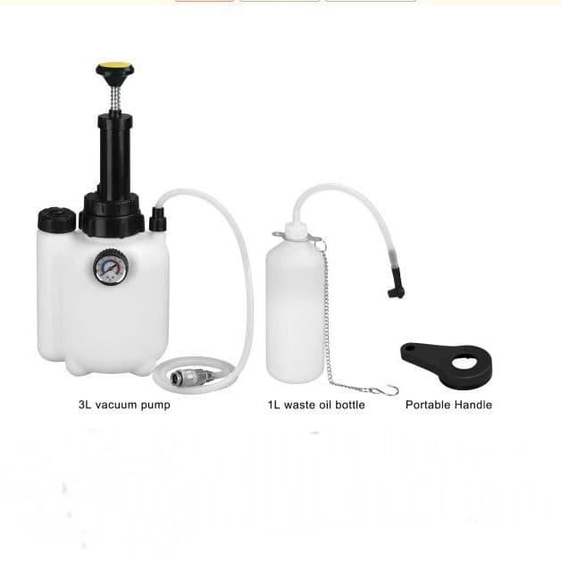 Upgraded 3L Brake Fluid Change Pot Automotive Air-powered Automatic Brake Fluid Changer Car Industrial Application