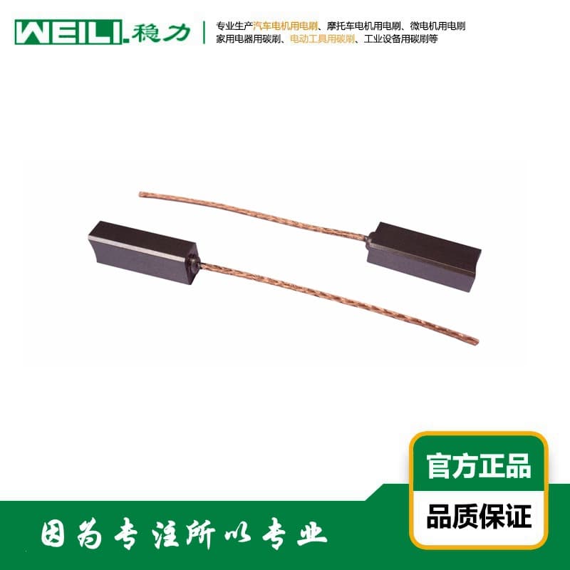 WEILI. Stable Power Supply Car Generator Regulator Brushes, Carbon Brushes 4.6×6.4×20mm