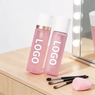 Cross-border export makeup setting spray, no-logo small-batch in stock printable hydrating setting mist