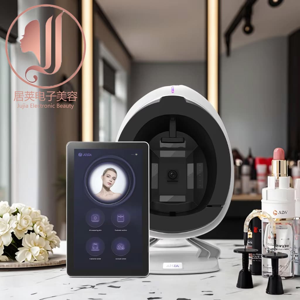 Magic Mirror Facial Scanner, 8-Spectrum Skin Analysis System for Professional Beauty Salons