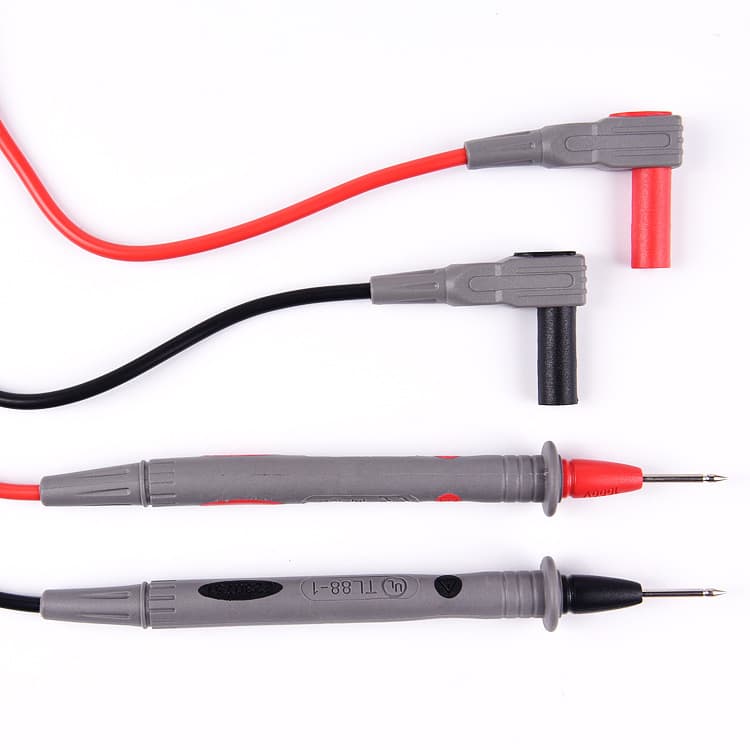 Digital multimeter ultra-fine test leads, universal 20A gold-plated ultra-fine probes, 1000V multimeter test leads