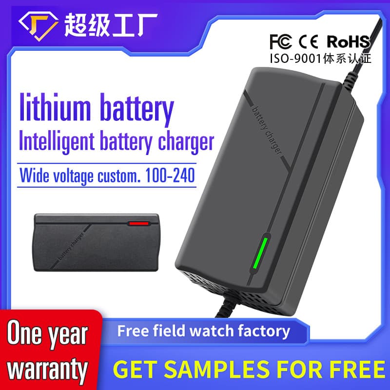 Smart Universal Electric Skateboard Unicycle Balance Harley Vehicle Lithium Battery Charger High Quality Customizable Input Voltage