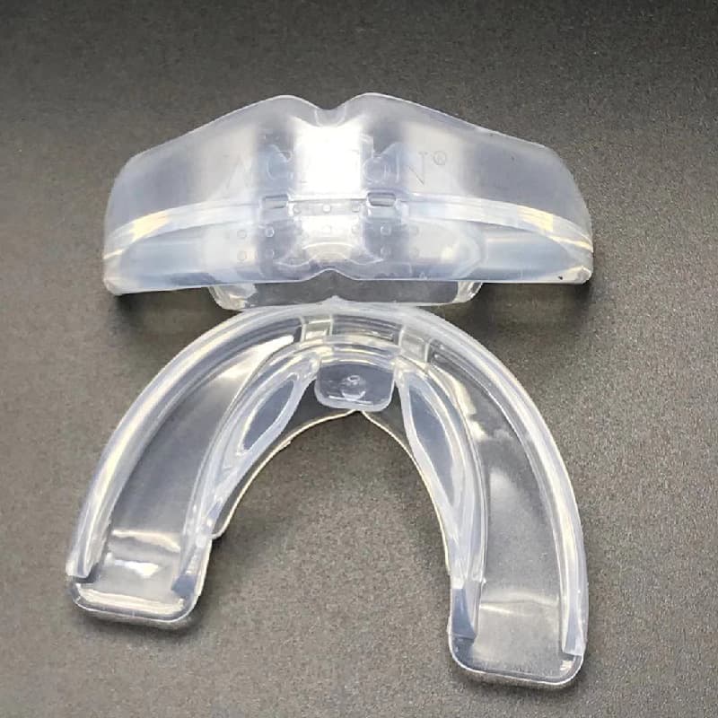 Food-Grade Silicone Transparent Teeth Aligner Orthodontic Sports Mouthguard for Children Aged 3-15