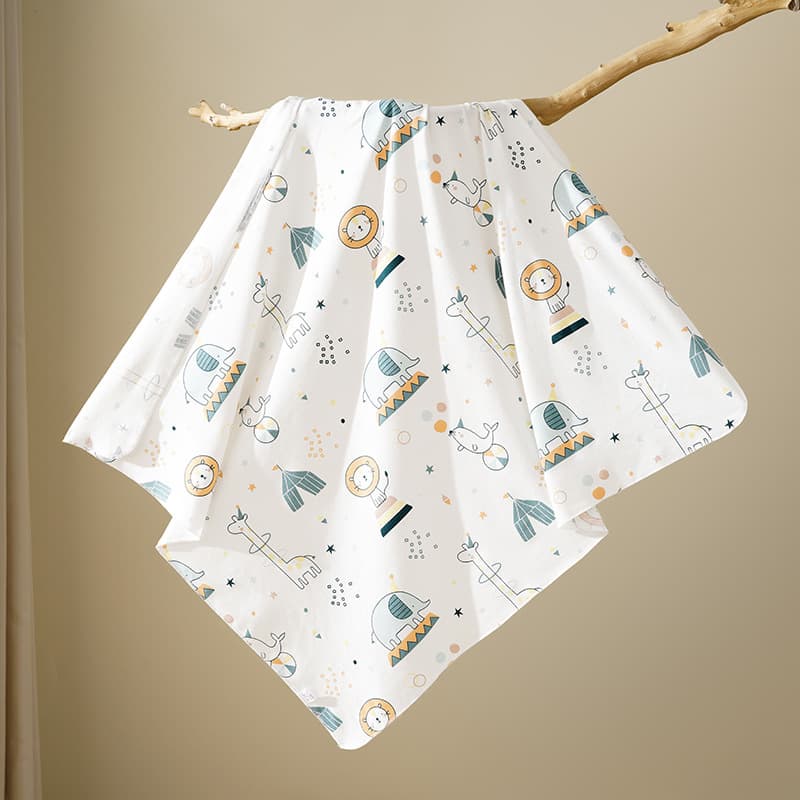 Pure cotton newborn baby swaddle blanket, swaddle cloth, and baby supplies for the delivery room.