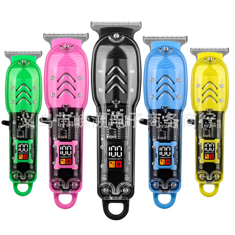 T9 Electric Hair Clipper, Bald Head and Greasy Hair Electric Trimmer, Plastic Hair Shaver, Wholesale Hair Clipper
