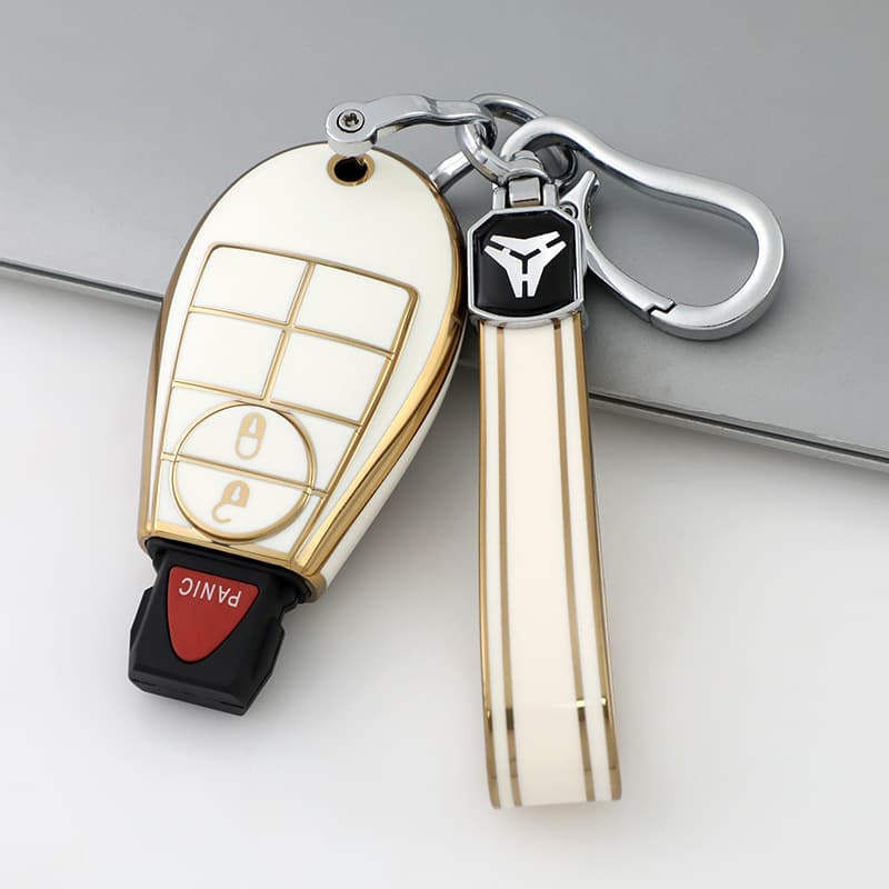 Compatible with older Jeep Grand Cherokee Key Case JEEP Commander Car Smart Key Protective Cover Accessory