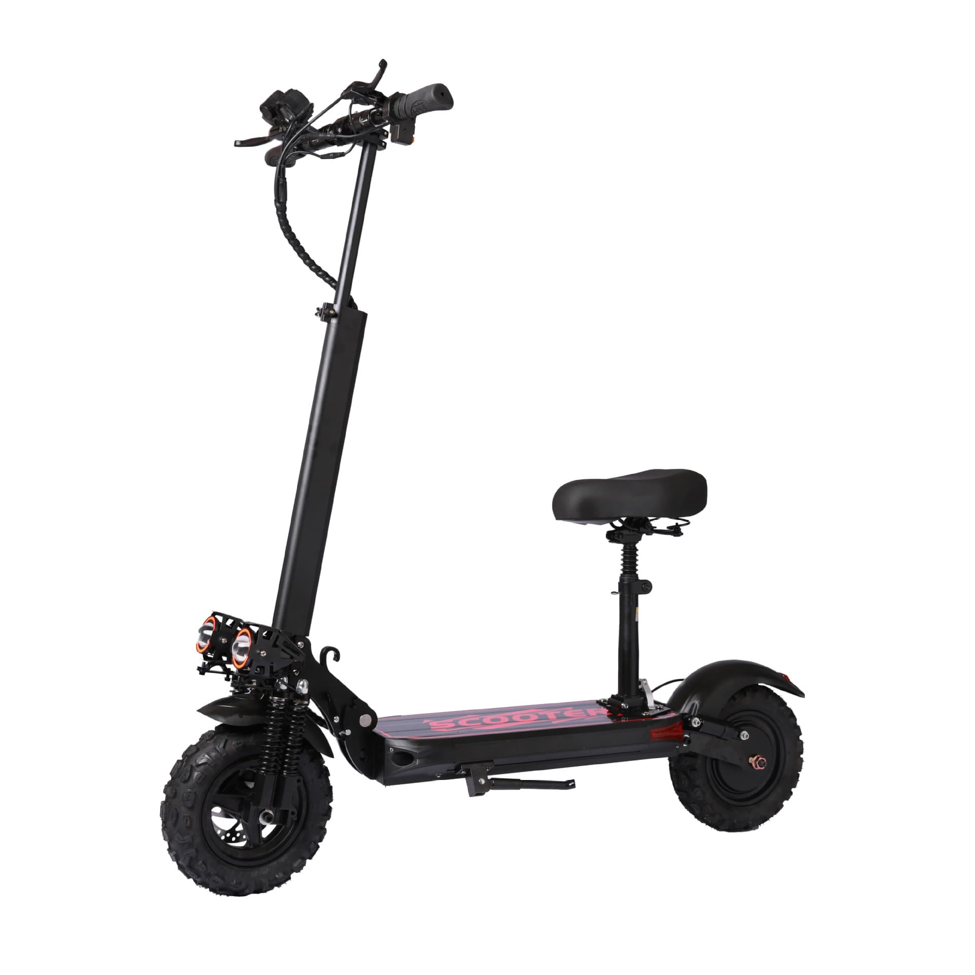 1200W Foldable Electric Scooter for Adults, 11-Inch Off-Road Commuter Scooter with Dual Shock Absorbers for Export
