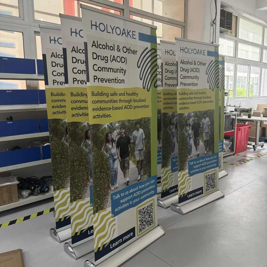 Iron Door Frame Display Stand 80x180 Wholesale Pull-up Banner Poster Display Stand Exhibition Mall Indoor Outdoor Advertising