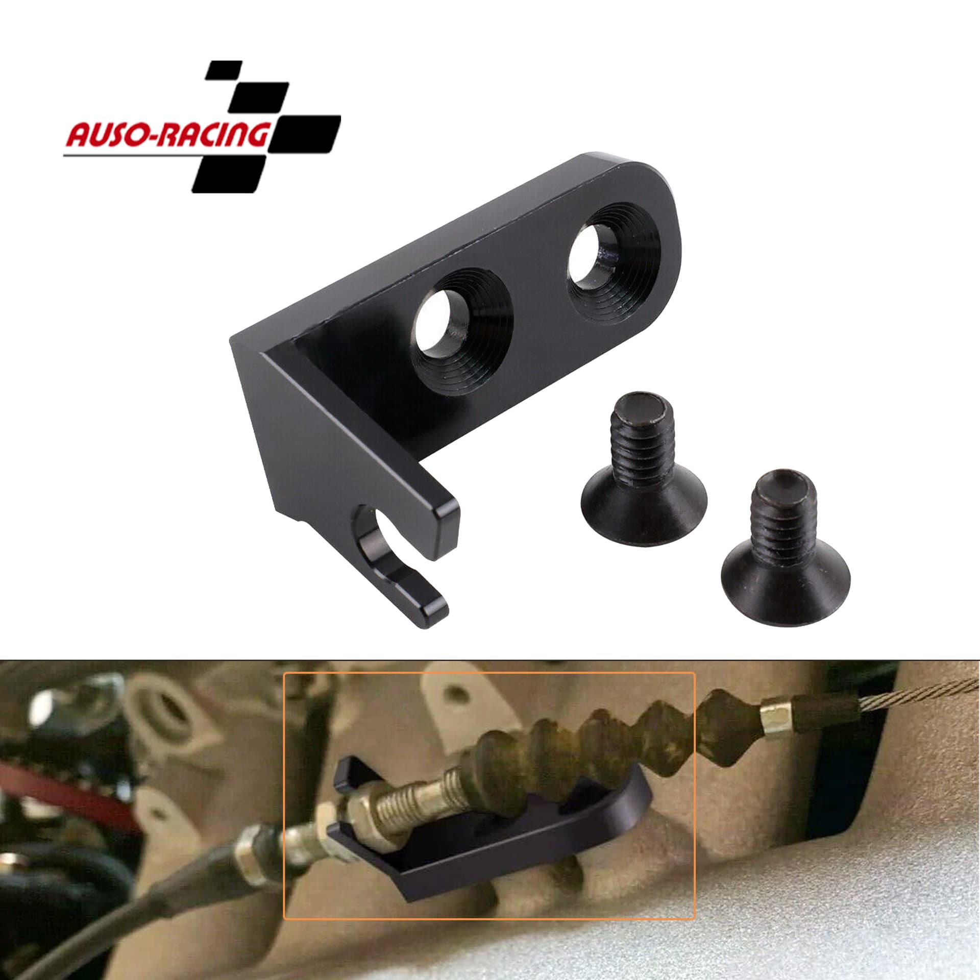 Modified Car Throttle Cable Bracket for Honda Civic B-Series Manifold 1988-2000