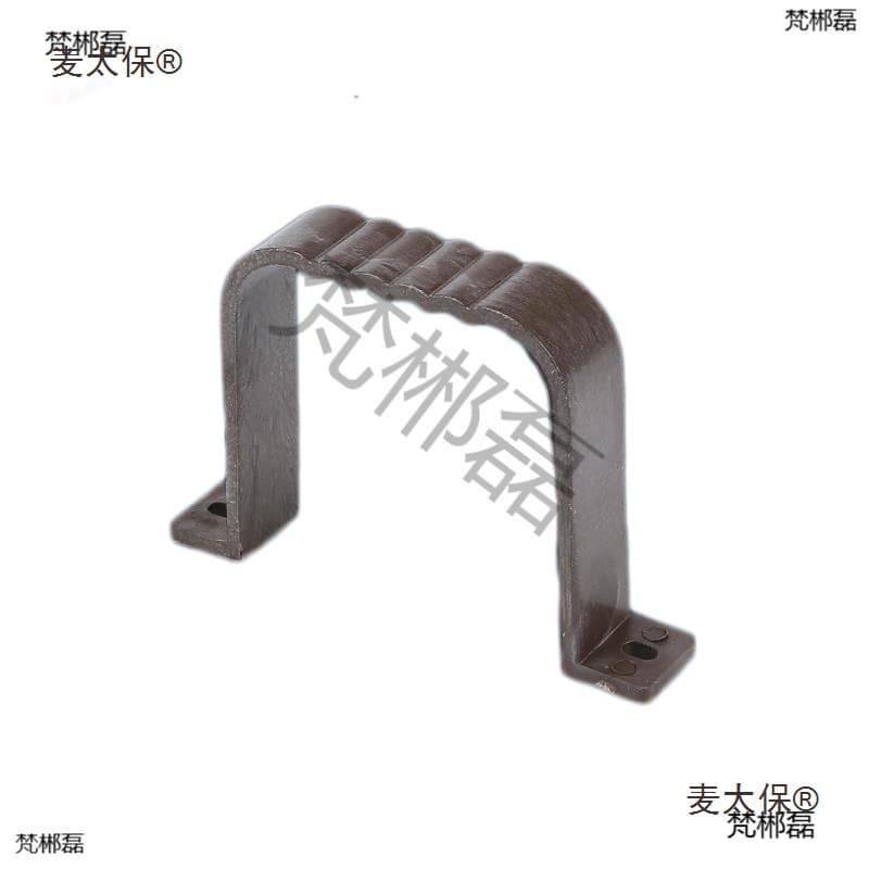 pvc rainwater pipe clamp sewer pipe holder drain pipe locator downspout pipe clamp exterior wall kametabao