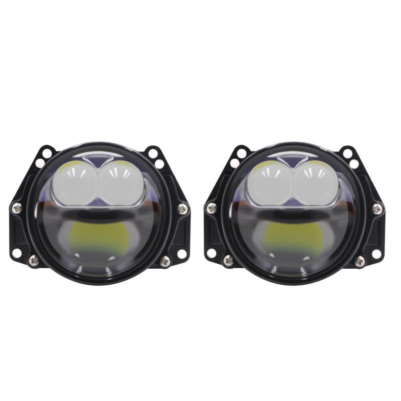 New Laser Headlight G10 Dual Direct Projection Lens Dual Cup Laser Projector Light High/Low Beam Integrated Retrofit