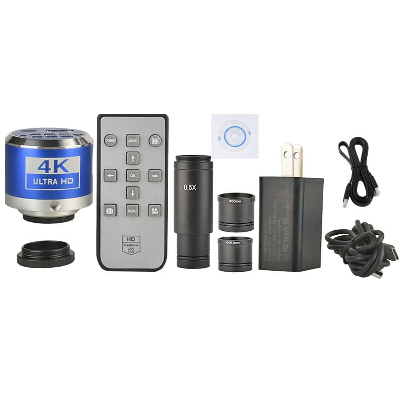 Wholesale 4K High Definition Microscope Camera Type-C Interface with 23.2mm to 30/30.5mm Electronic Eyepiece Adapters