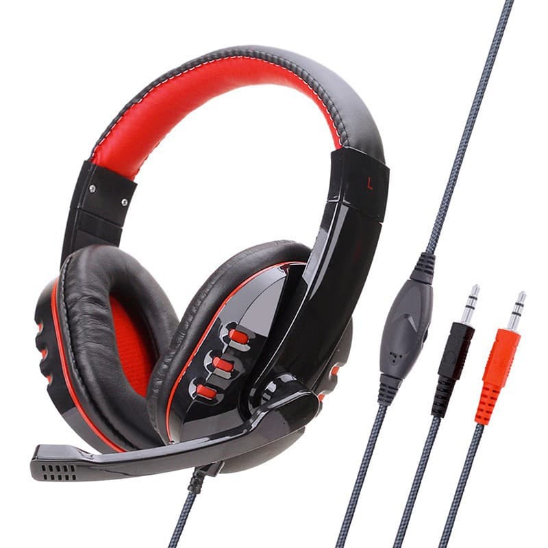 Cross-border Direct Sales H-Series 722 PC Gaming E-Sports Headset with Mic, Universal Dual-Plug Earphones