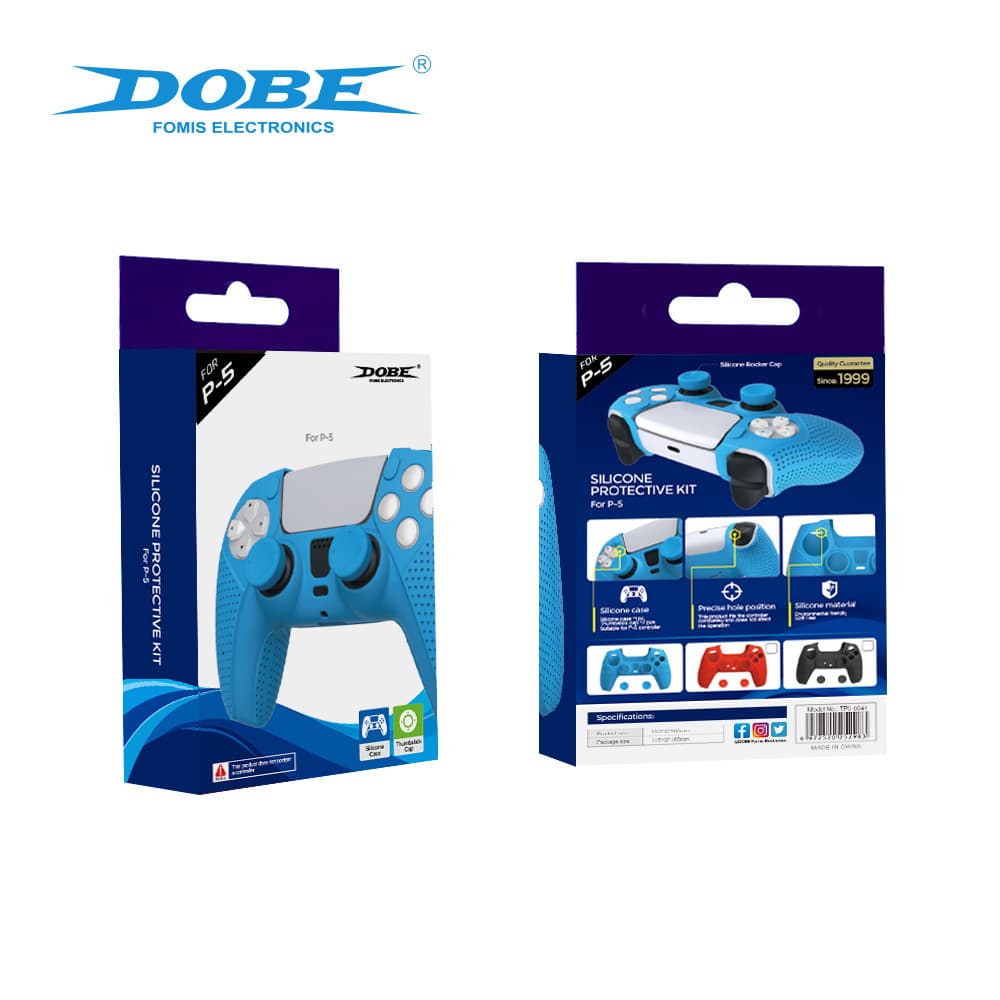 PS5 handle silicone cover PS5 button cap PS5 handle protective cover concave point anti-slip silicone cover TP5-0559