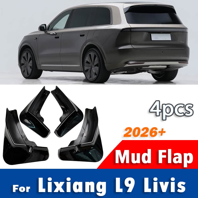 Compatible with Li Auto L9 Lixing L9 Livis Fender Tire Mud Flap Mud Guard Accessories 2026+