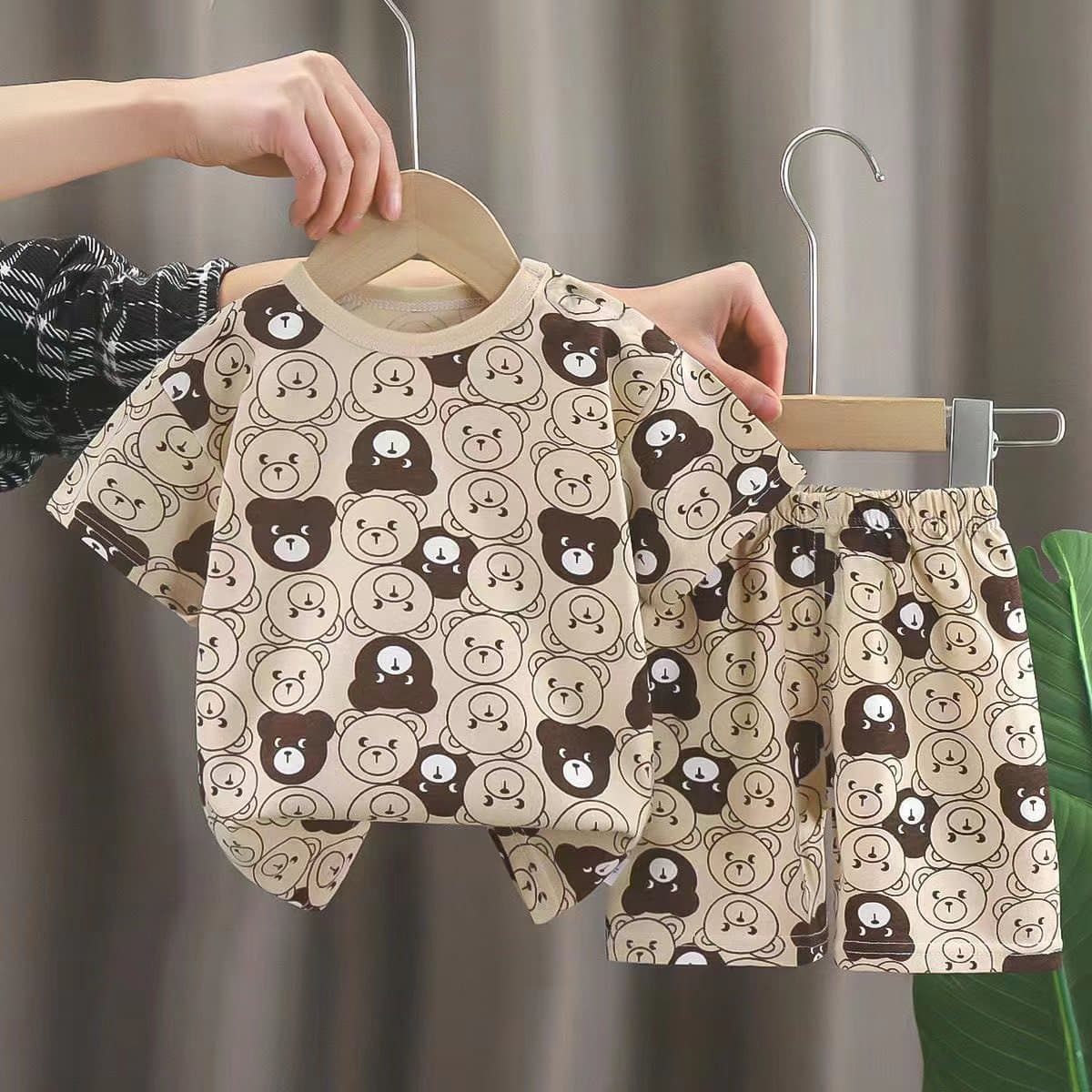 Cute Children's Short Sleeve Outfit Trendy Baby Boys Summer Clothing Set Girls Shorts Infant Clothes Summer Fashionable Kids