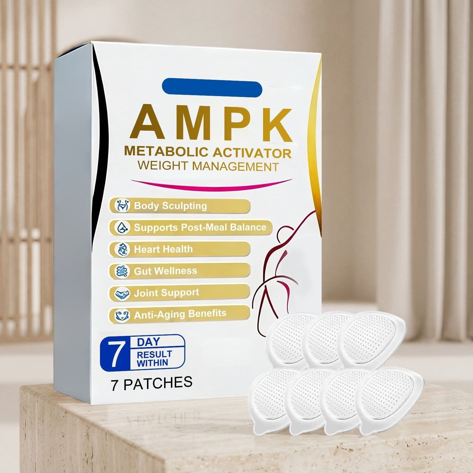 Body Care Patches for Daily Use, Gentle Care for Body Skin, Skin-Friendly, Convenient for External Use